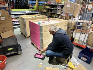 Verven in de SPAR university VU